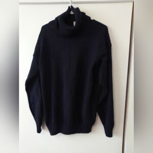 Classic Black Turtleneck Sweater for Men